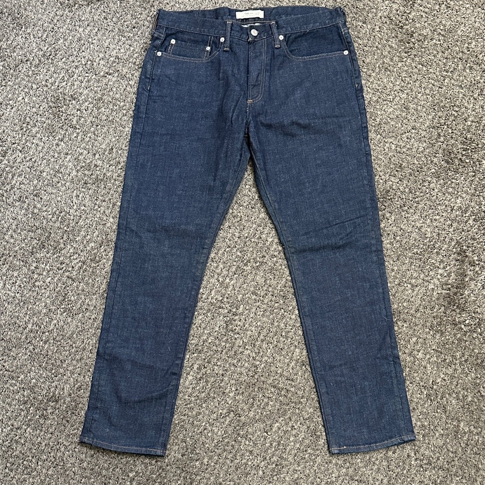 GAP Men's Deep Blue slim cut Straight Jeans